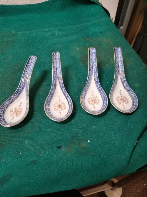 chinese rijst lepels 3 stuks, Huis en Inrichting, Ophalen of Verzenden, 'T Olde Gre-j, Info@toldegrej.nl, Endepoelstraat 20f Didam