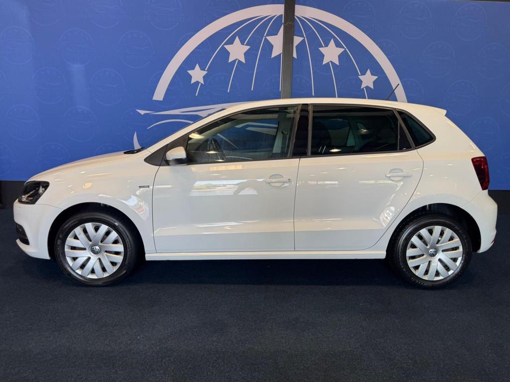Volkswagen Polo 1.0 75-PK / BLUEMOTION / LOUNGE - UITVOERING, Stof, Gebruikt, Zwart, Wit
