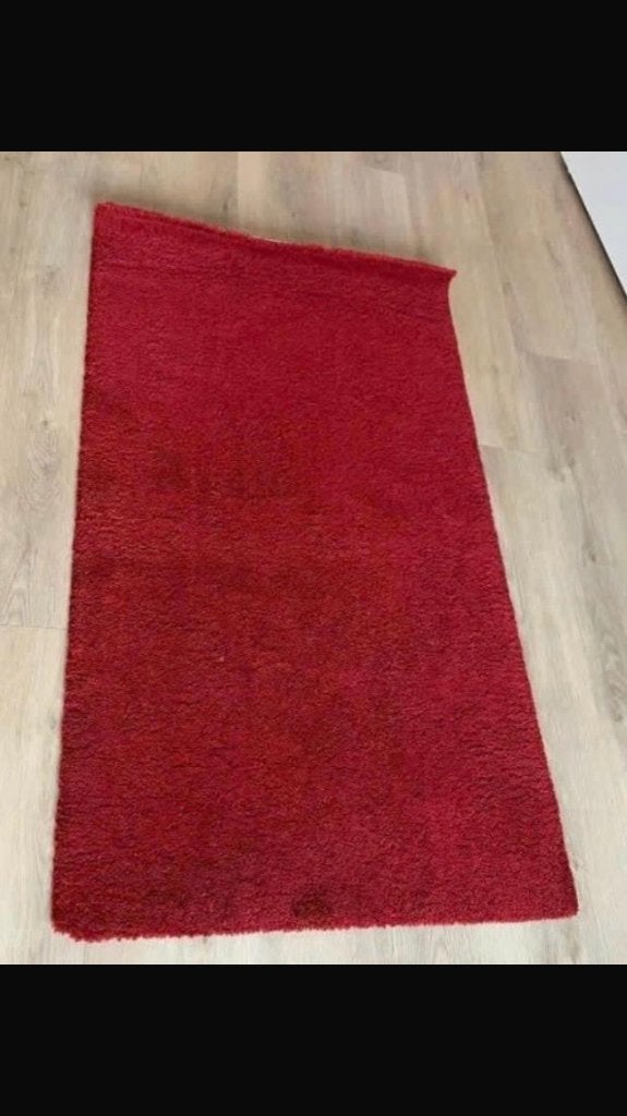Vloerkleed, Ophalen, Rood, Rechthoekig, 150 tot 200 cm