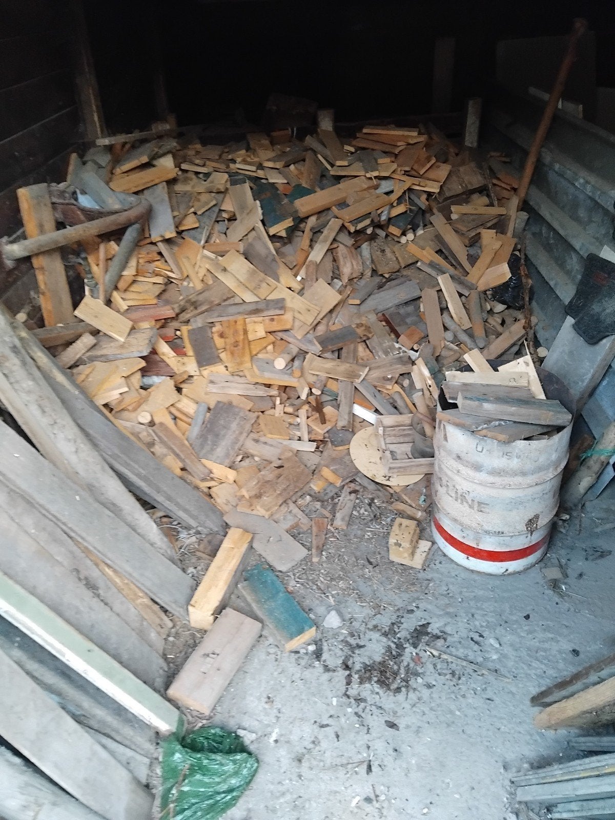 kachelhout, Tuin en Terras, Minder dan 3 m³, Ophalen