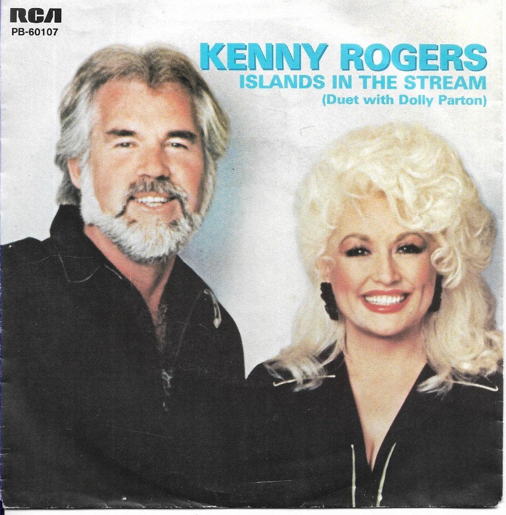 Kenny Rogers (duet met Dolly Parton), Cd's en Dvd's, Vinyl Singles, 7 inch, Ophalen of Verzenden, Zo goed als nieuw, Fotohoes