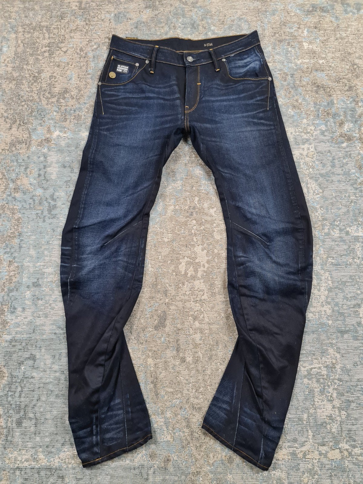 G-Star ARC 3D SLIM W32 L34 Slim 100% katoen Bronno3234 Blauw, G-Star Raw, https://www.g-star.com/nl_nl/customer-service, W32 (confectie 46) of kleiner