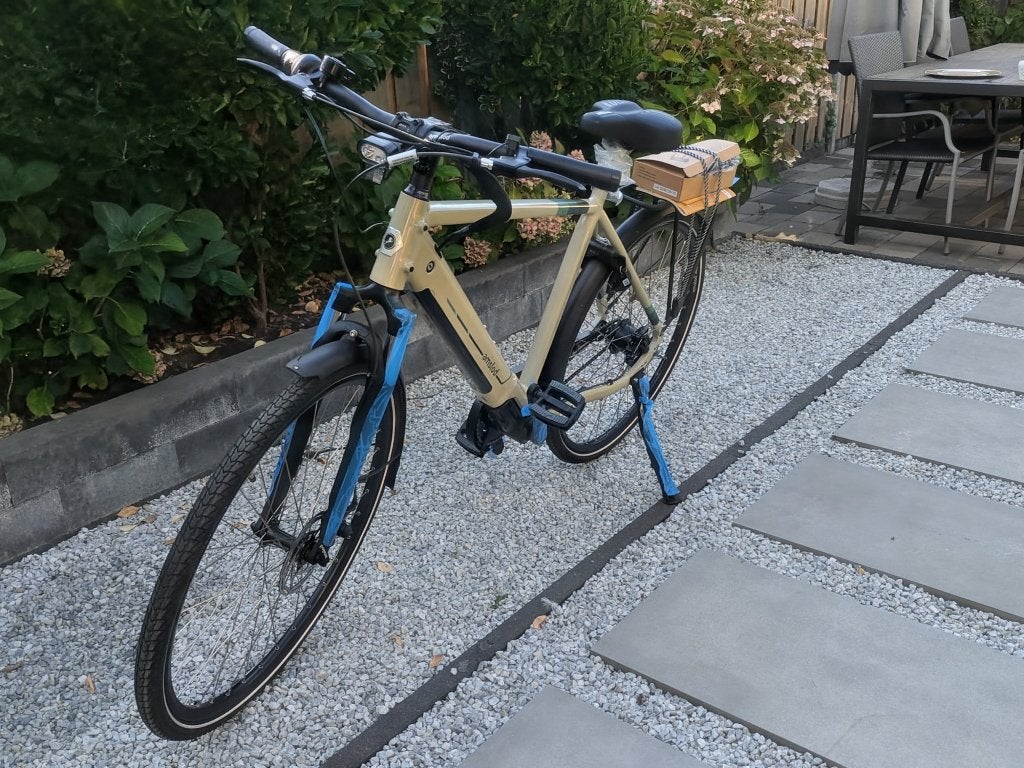 amslod Denton e-lv  with 1 month warranty, Nieuw, 50 km per accu of meer, 55 tot 59 cm, Ophalen