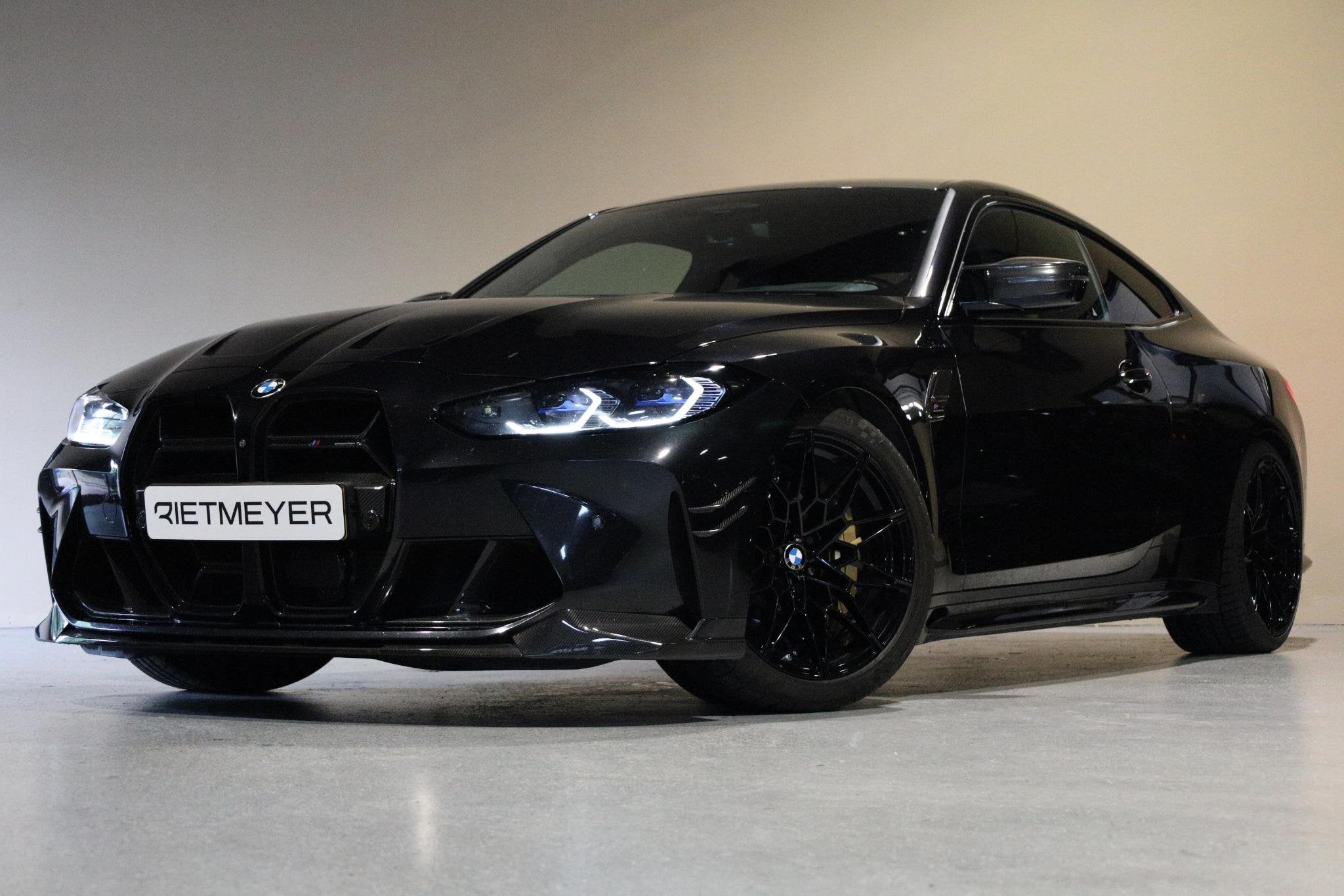 BMW 4-serie Coupé M4 Competition |Track Pack |Carbon Kuipst, Auto's, 12 maanden, Gebruikt, 4 stoelen, Zwart