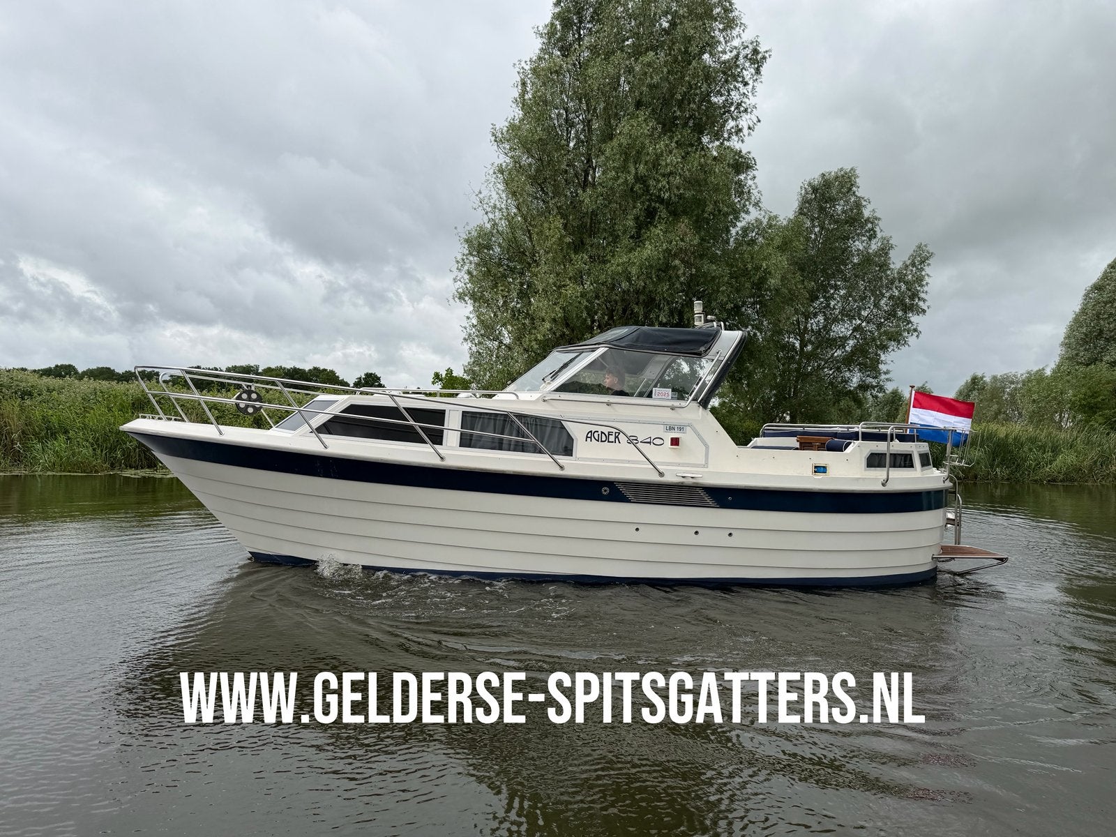 Agder 840 Spitsgatter / Noorse sloep, Watersport en Boten, 144 pk, Overige merken, Gebruikt, Diesel