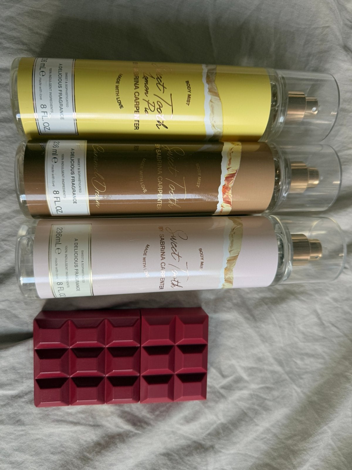 Sabrina Carpenter body mists en parfum, Ophalen of Verzenden, Nieuw