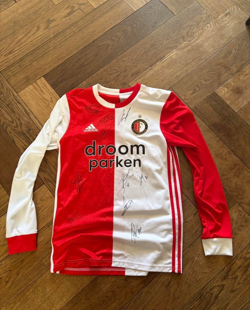 Gesigneerd feyenoord shirt maat S alleen afhalen!!, Maat S, Ophalen, Zo goed als nieuw, Shirt