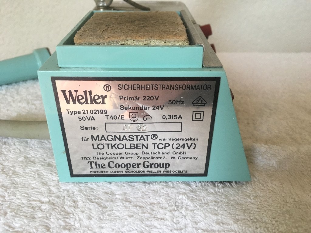 Weller soldeerstation, Ophalen, Gebruikt