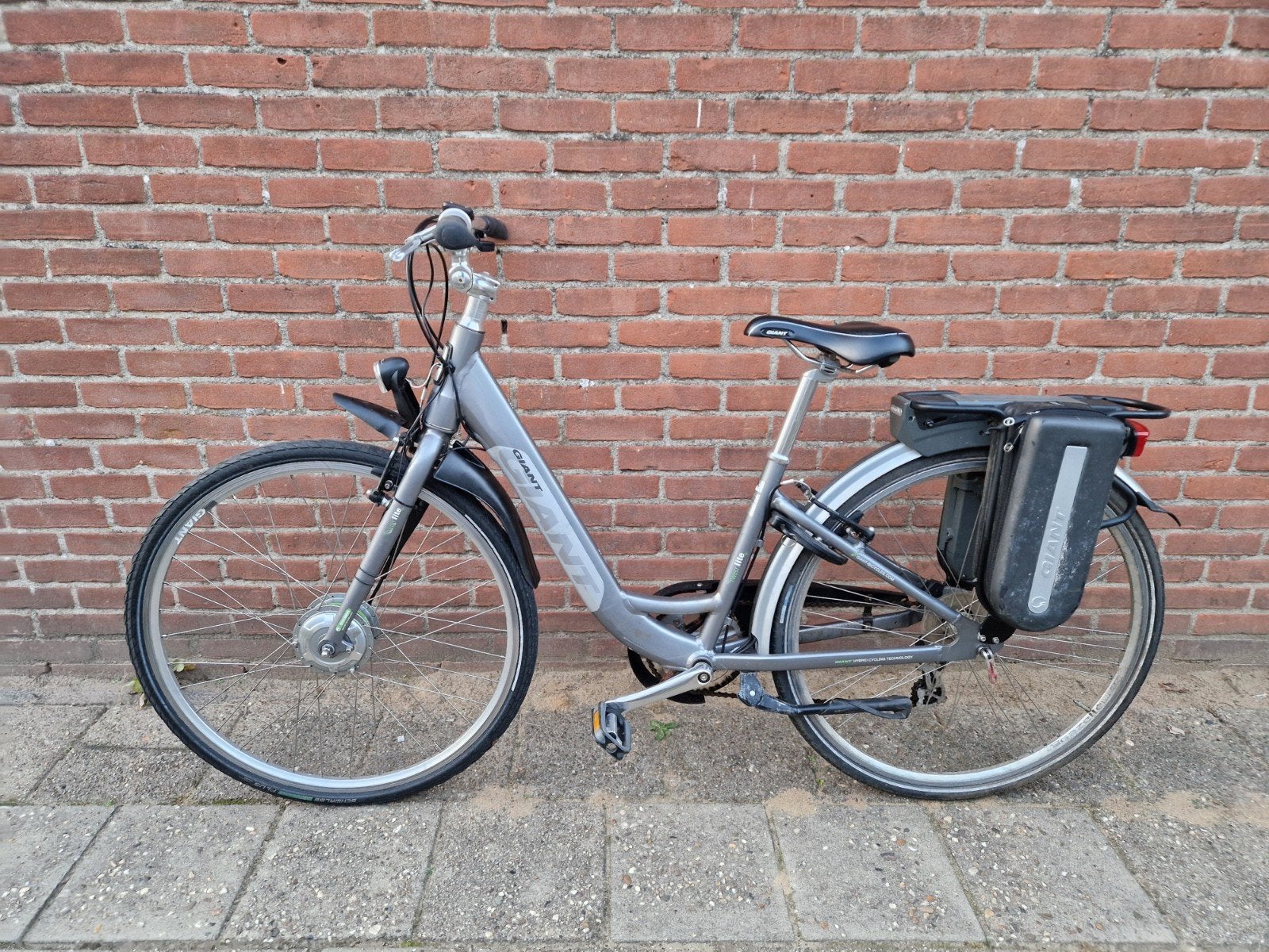 Giant elektrische damesfiets (opknapper), Ophalen, Gebruikt