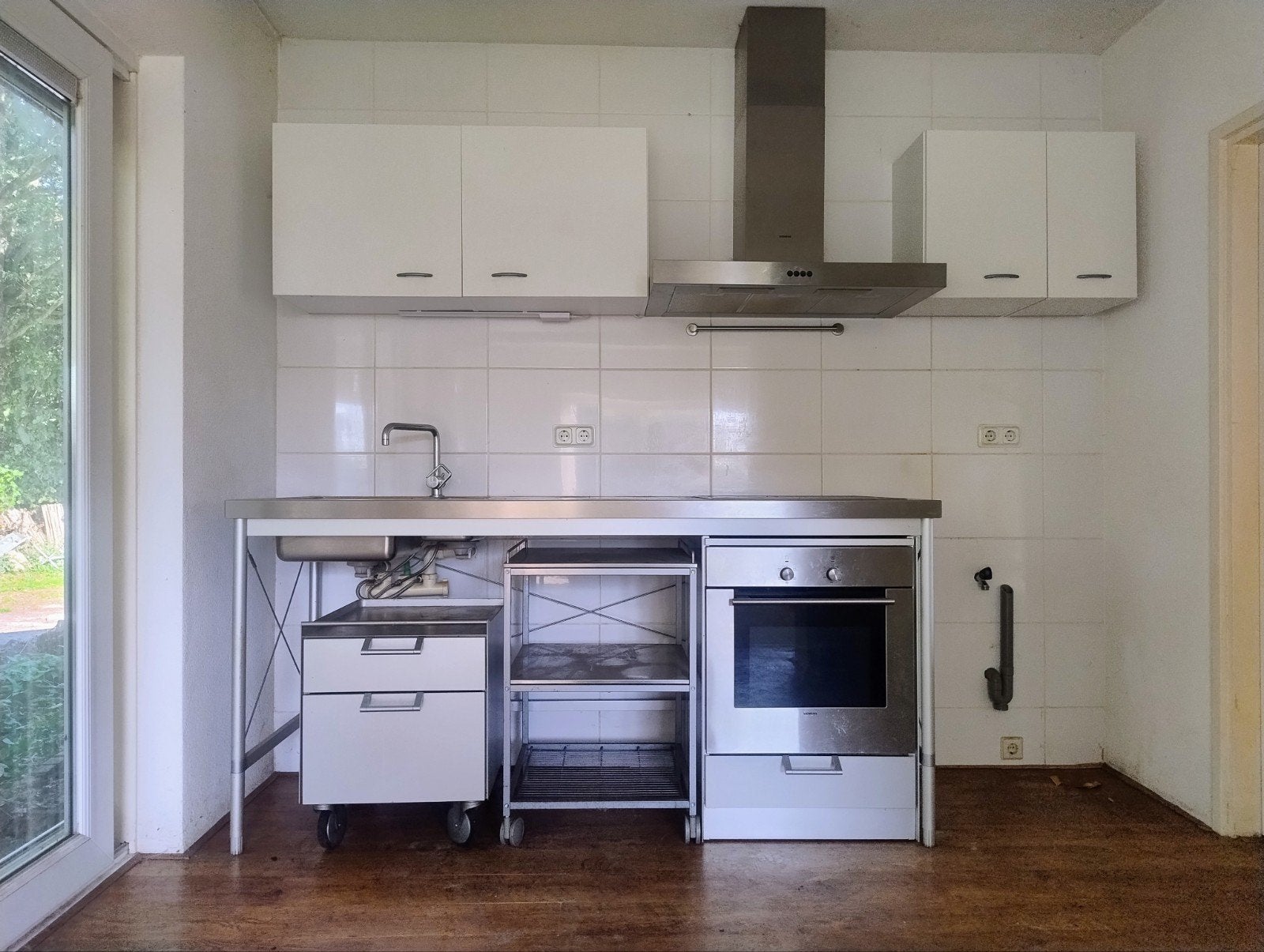 Bulthaup Keuken - Industrieel Design met Siemens Apparatuur, Ophalen, Gebruikt, Enkelwandige keuken, Grijs