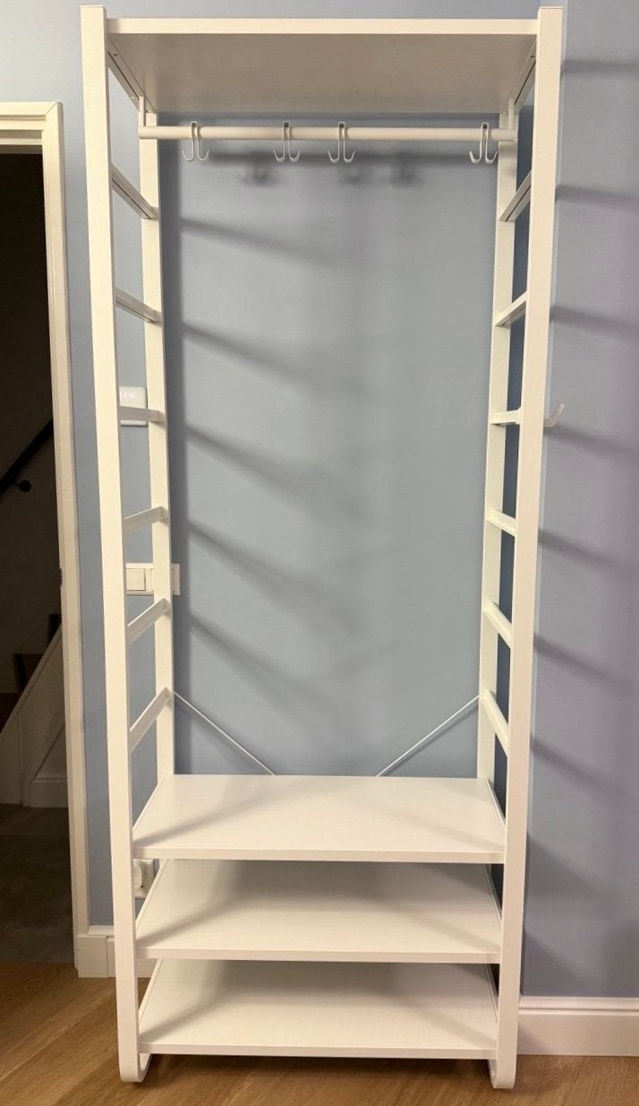 IKEA Elvarli, Ophalen, Zo goed als nieuw, Staande kapstok, 200 cm of meer