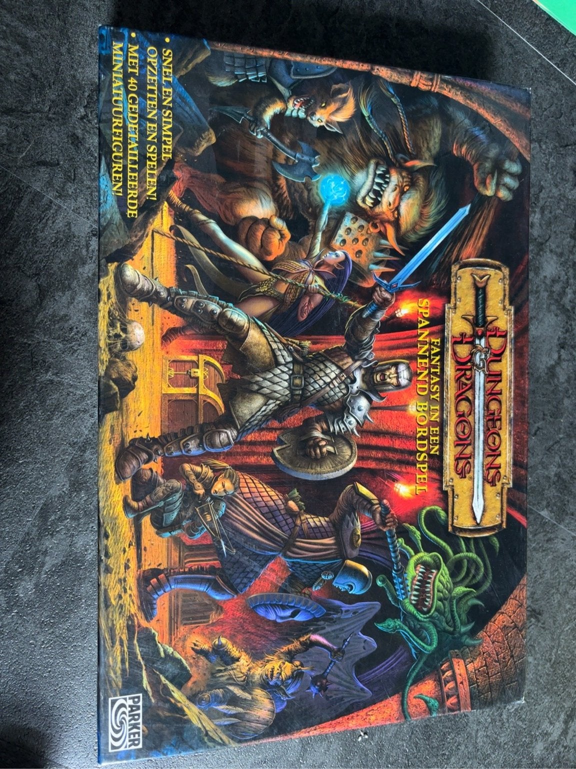 Dungeons & Dragons Bordspel, Drie of vier spelers, Ophalen of Verzenden, Gebruikt