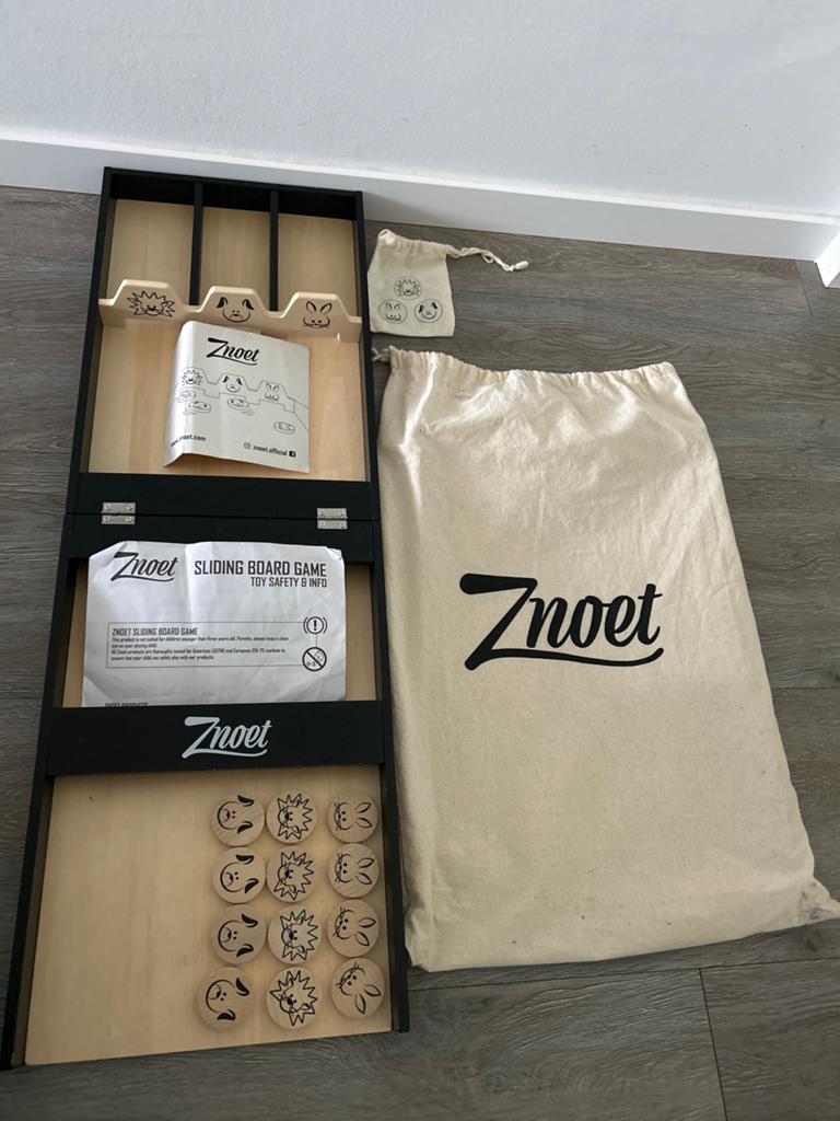 Znoet - Sjoelbak kids - zo goed als nieuw, Een of twee spelers, Ophalen of Verzenden, Zo goed als nieuw