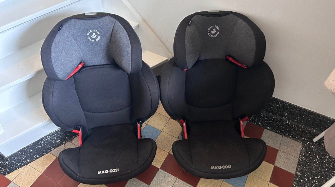 Maxi-Cosi autostoeltjes (set van 2), Kinderen en Baby's, Ophalen, Verstelbare rugleuning, Zo goed als nieuw, 9 t/m 36 kg