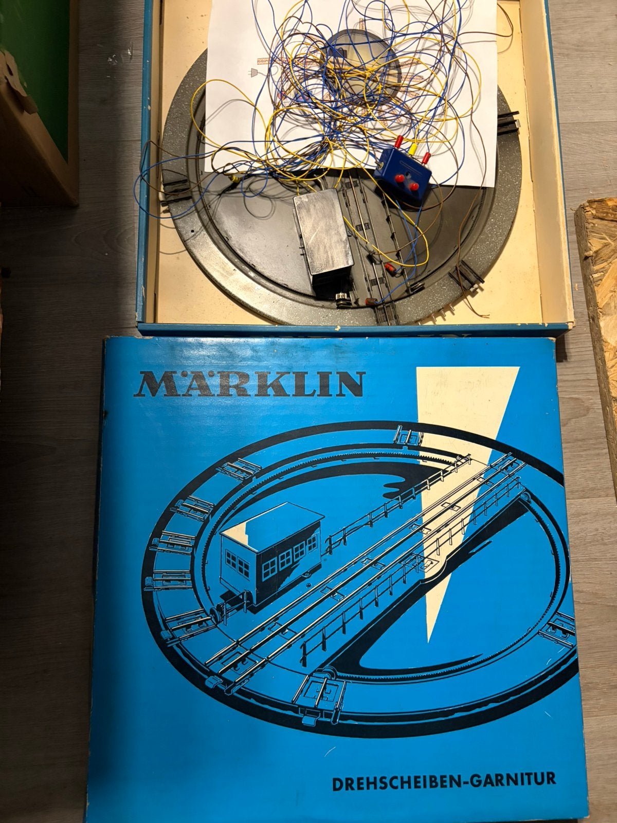 Marklin 7186 draaischijf, Ophalen of Verzenden, Gebruikt, Wisselstroom, Märklin