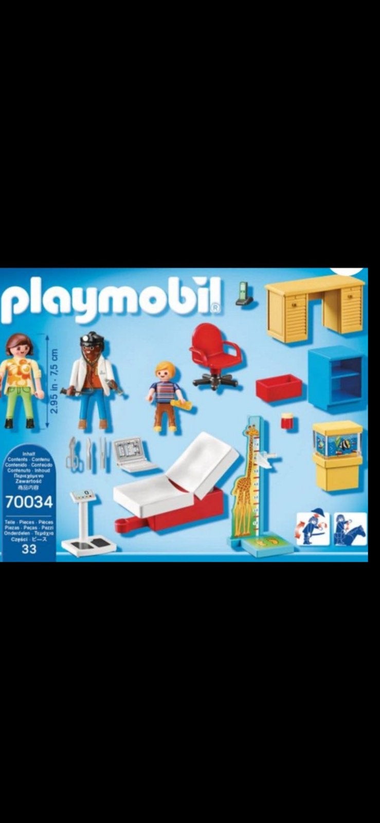 Playmobil starterpack bij de kinderarts 70034, Kinderen en Baby's, Ophalen, Zo goed als nieuw