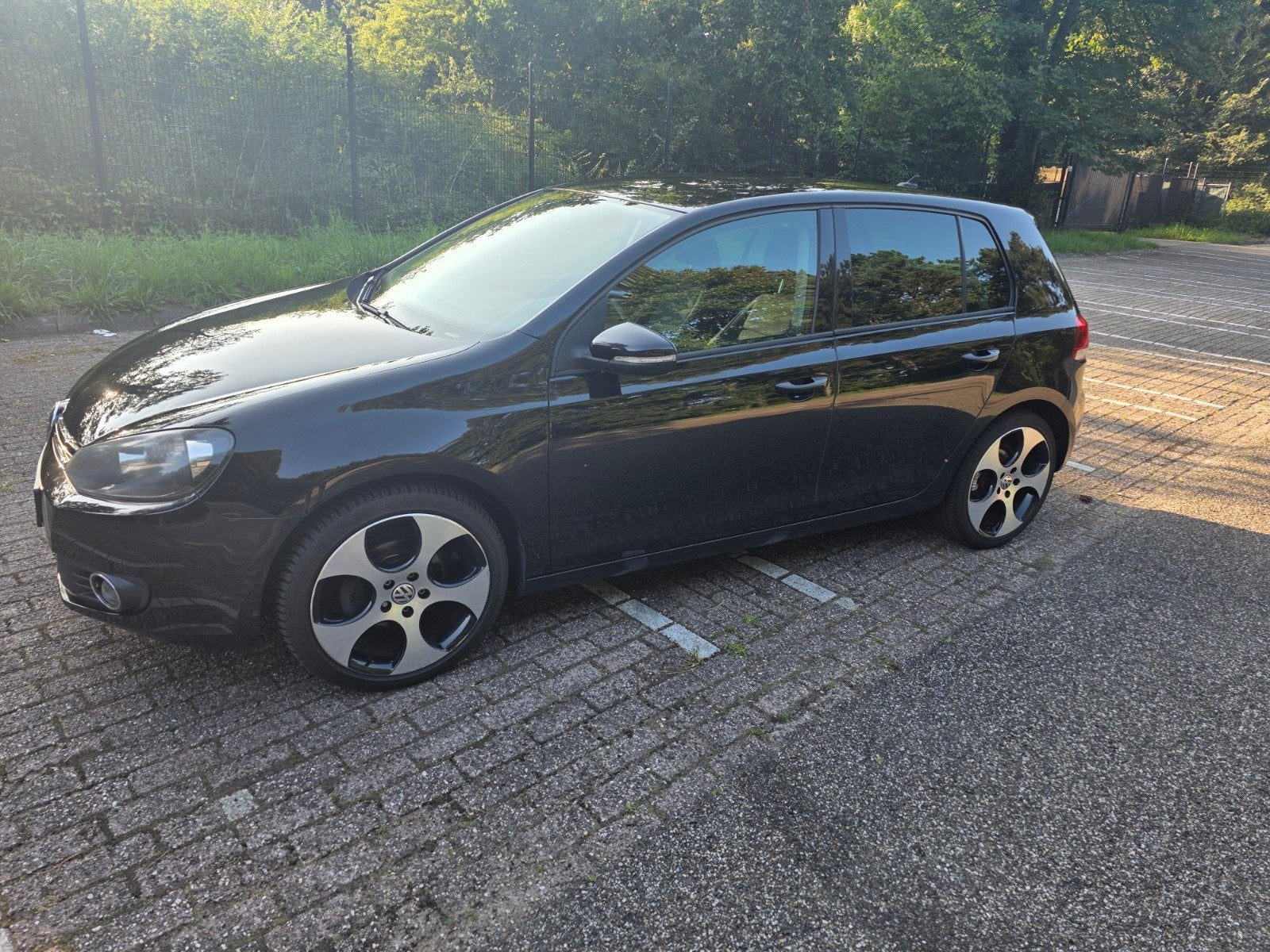 Volkswagen Golf 1.2 TSI 77KW 3D 2012 Zwart, Auto's, Voorwielaandrijving, 4 cilinders, 610 kg, Zwart
