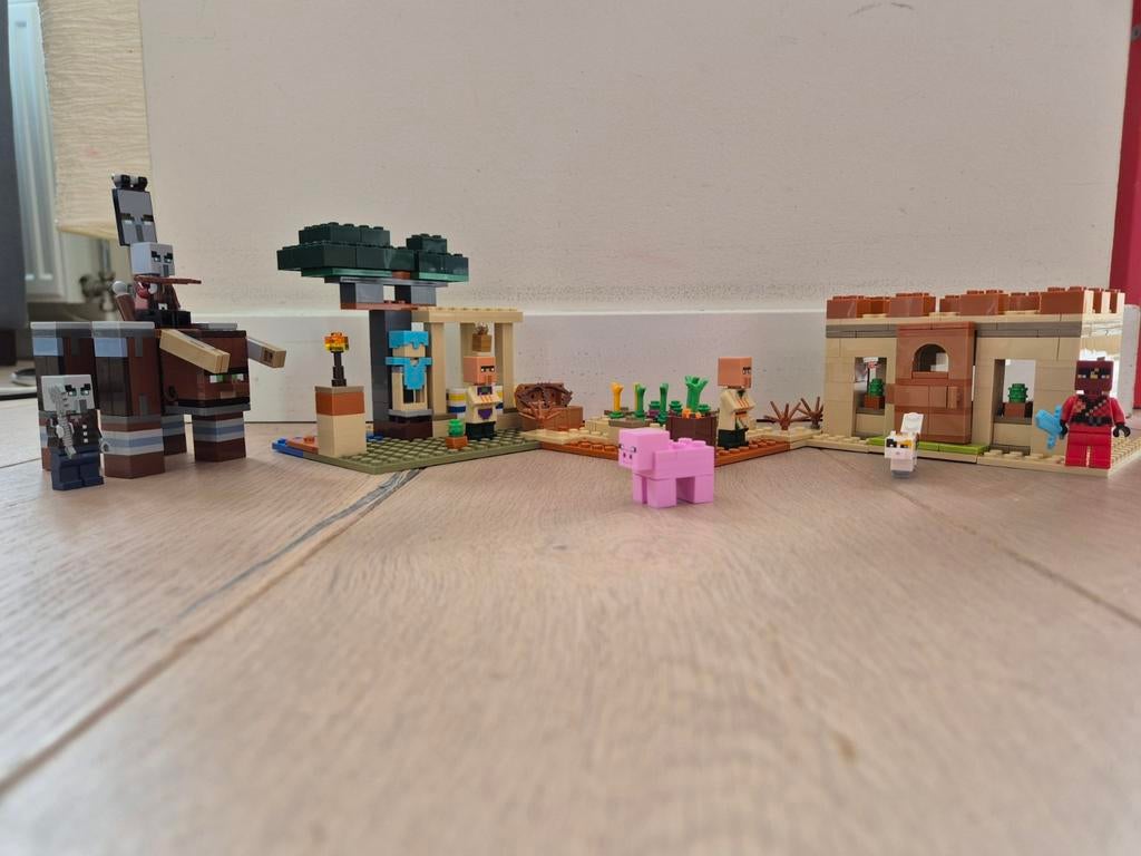 De illiger overval, legoset 21160., Minecraft, Lego, Ophalen of Verzenden, Zo goed als nieuw