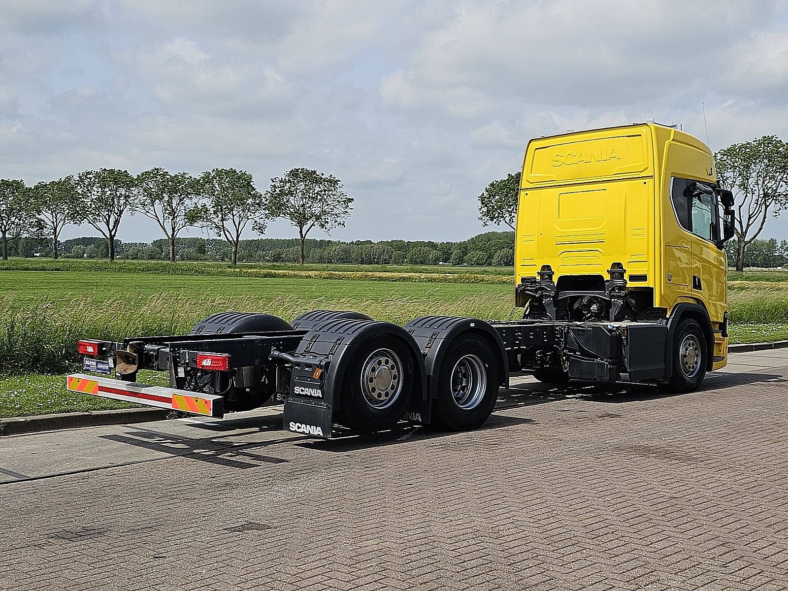 SCANIA R580 6x2*4 wb4750 pto v8, Auto's, Automaat, Euro 6, Scania, Stoelverwarming