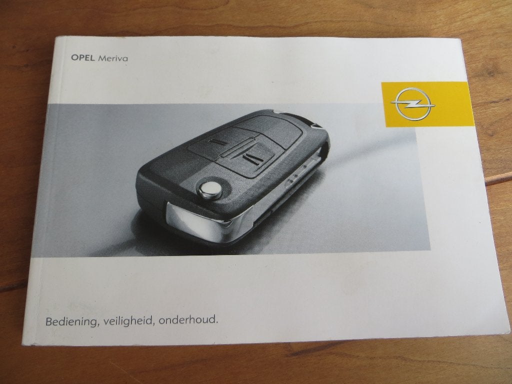 Instructieboek Opel Meriva 2006, 250 blz, mooie staat!, Auto diversen, Ophalen of Verzenden