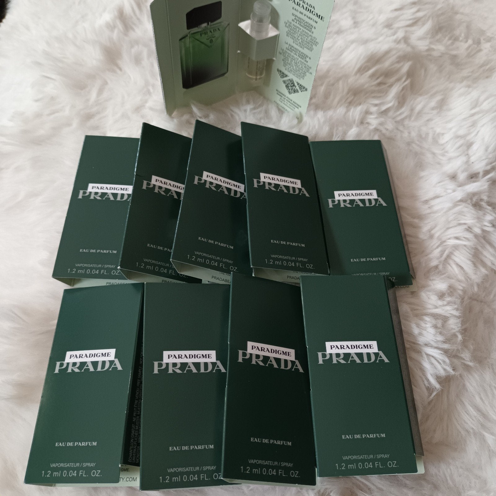 PRADA PARADIGME heren parfum proefjes..10 stuks..nieuw, Ophalen of Verzenden, Nieuw