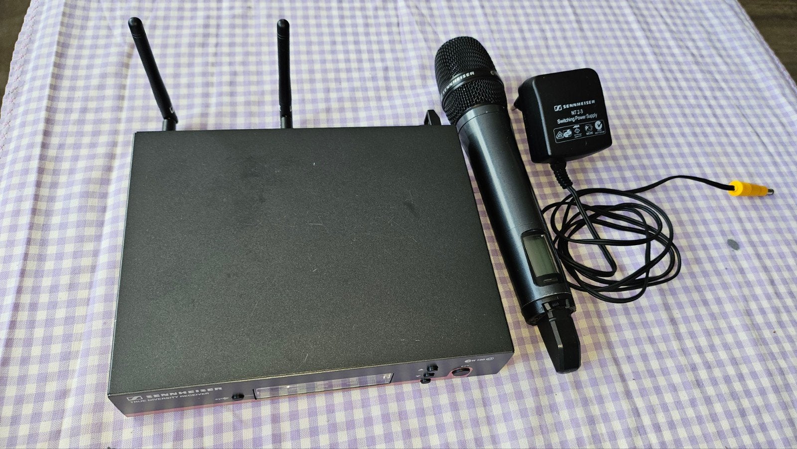sennheiser  draadloos microfoon, Muziek en Instrumenten, Ophalen, Gebruikt, Zangmicrofoon, Draadloos