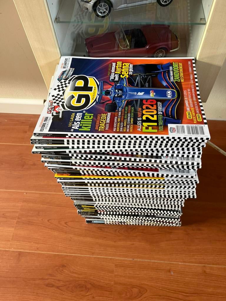 85 uitgaven RTL GP magazine autosport, Ophalen, Zo goed als nieuw, Algemeen