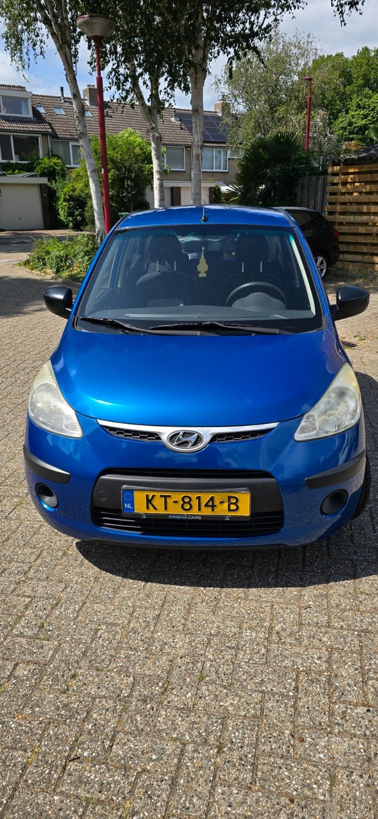 Hyundai i10 1.1 I 5DR 2008 Blauw, Auto's, Voorwielaandrijving, Stof, 4 cilinders, Particulier