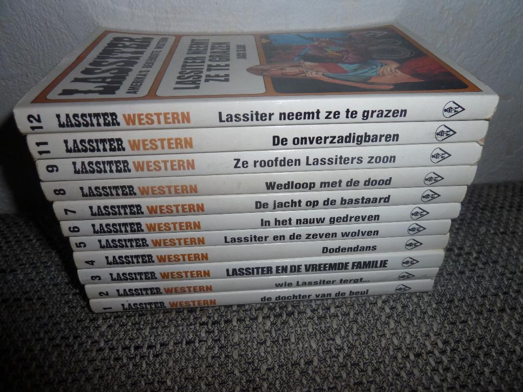Lassiter Western's - Jack Slate -11 stuks, Ophalen of Verzenden, Gelezen