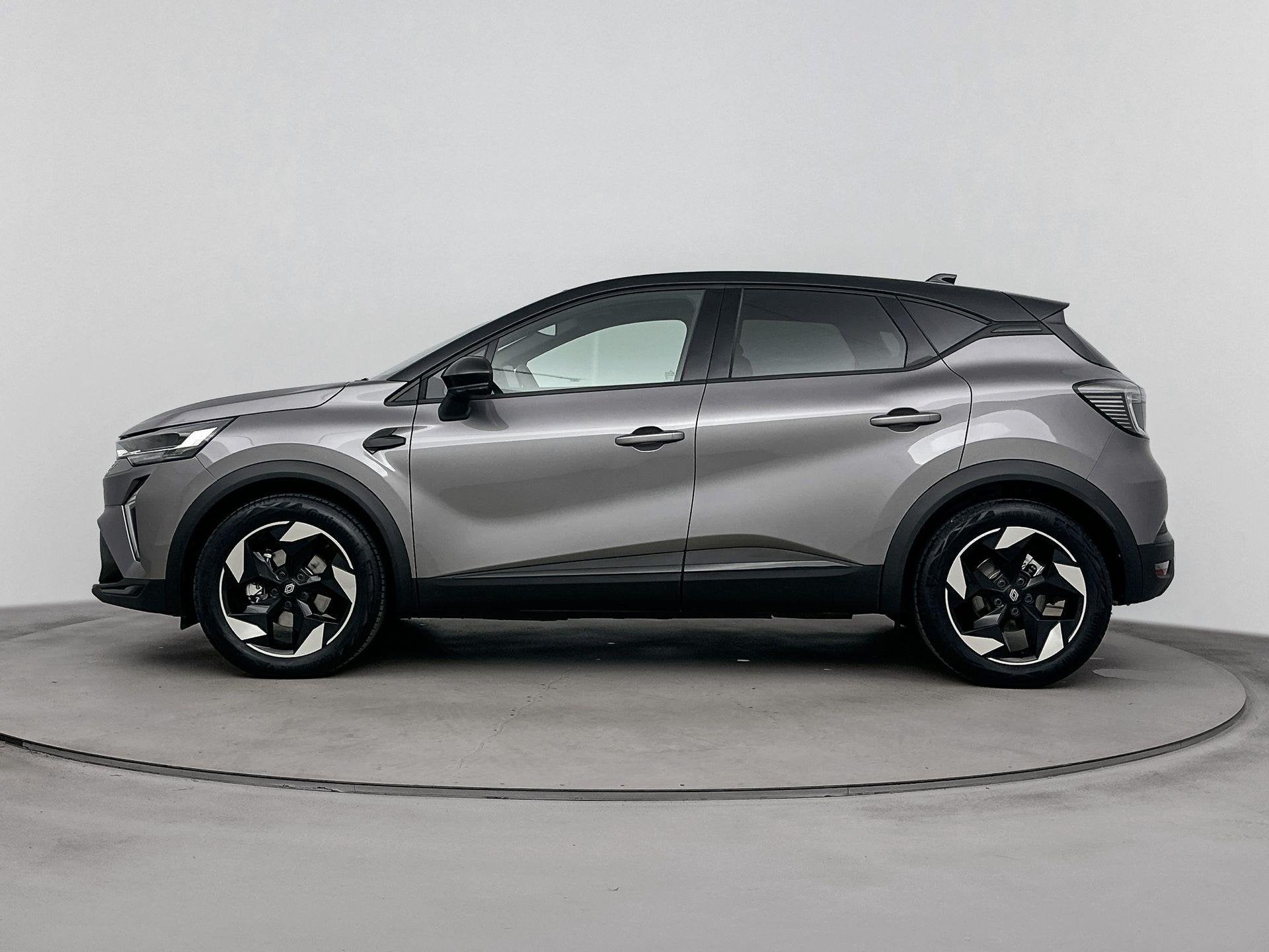 Renault Captur 1.6 E-Tech full hybrid 145Pk techno | Android, Auto's, Gebruikt, 4 cilinders, Leder en Stof, Bedrijf