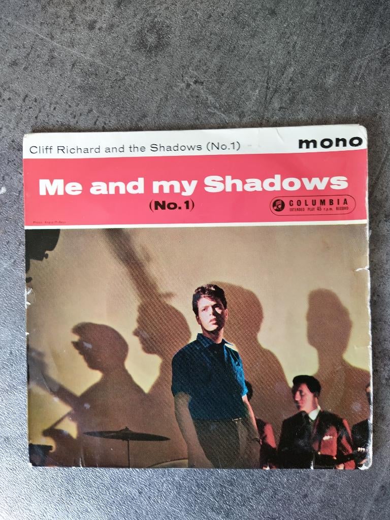 the shadows  EP-TJE zeldzaam ep-tje, Cd's en Dvd's, Vinyl Singles, Gebruikt, 7 inch, EP, 1960 - 1969