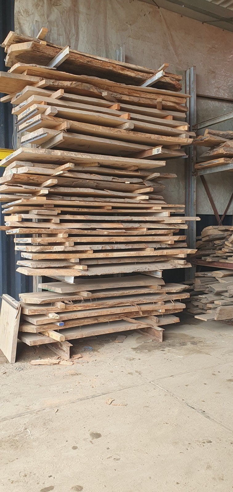 Eiken vloerdelen boomstam bladen, Doe-het-zelf en Verbouw, Hout en Planken, Ophalen, Gebruikt, Balk, Overige houtsoorten