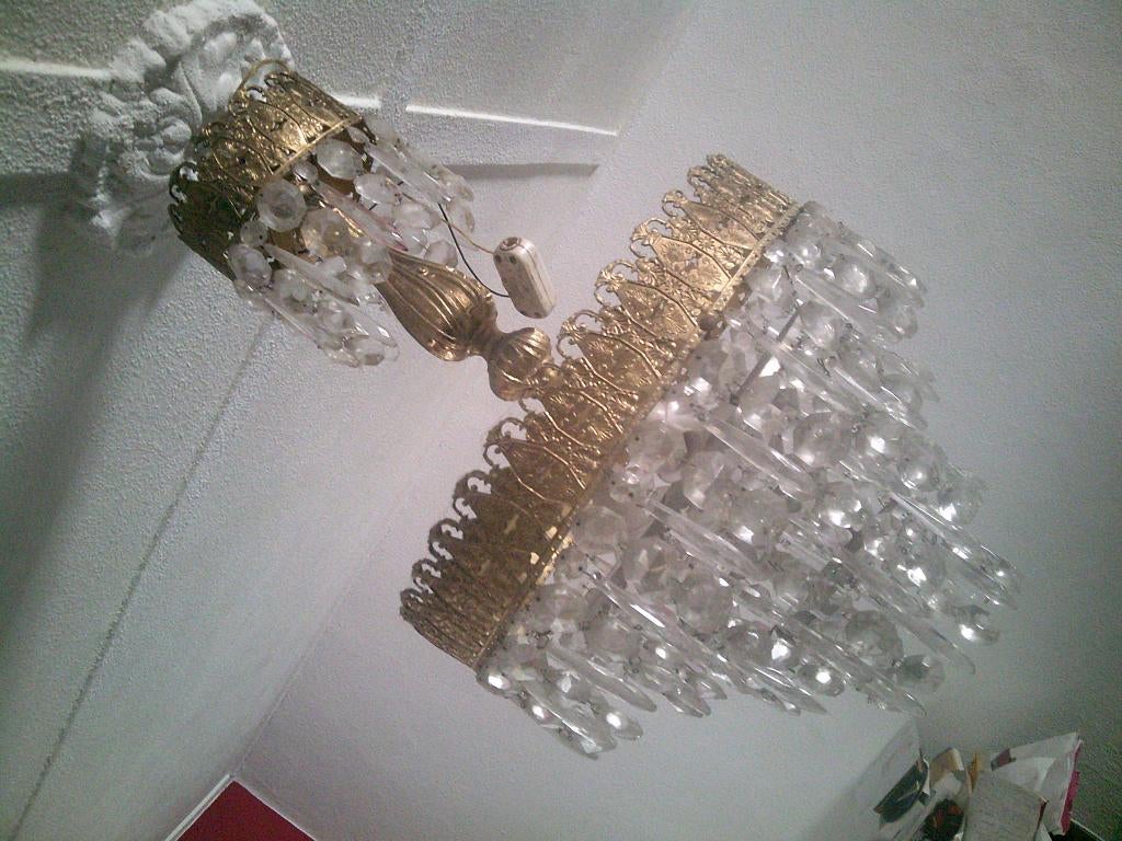 plafondlamp / lamp / pegeltjeslamp, Ophalen