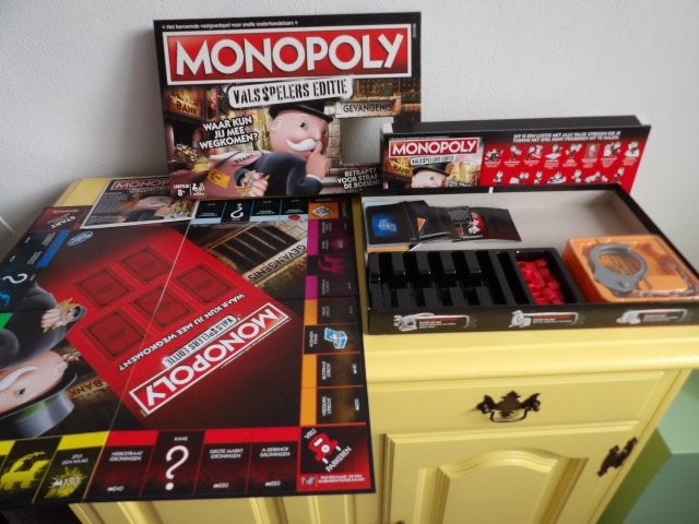MONOPOLY VALSSPELERS EDITIE, Vijf spelers of meer, Ophalen of Verzenden, Nieuw, Parker