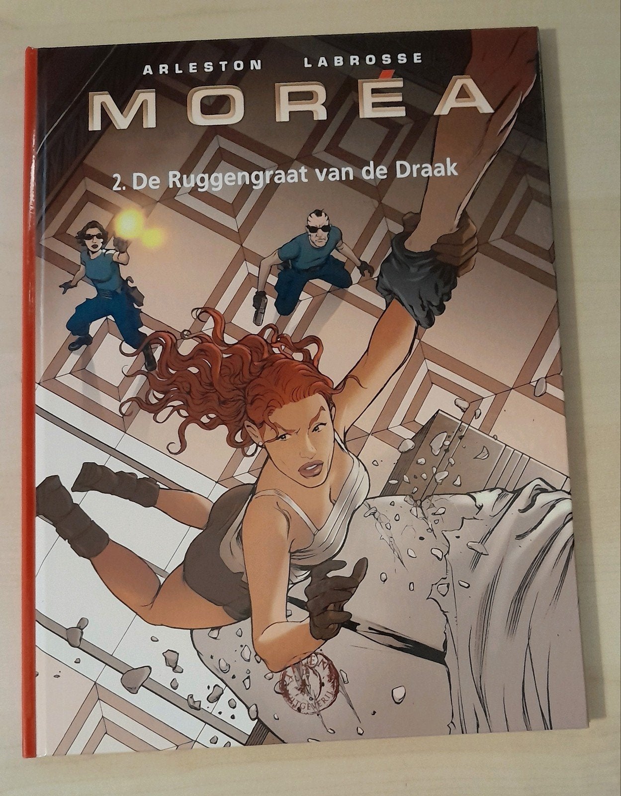 Christophe Arleston - Morea 2. De Ruggegraat vam de Draak, Boeken, Eén stripboek, Ophalen of Verzenden, Zo goed als nieuw, Christophe Arleston