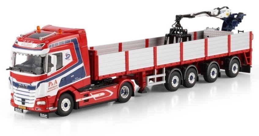 WSI DAF XG + 4 ASSIGE STENEN TRAILER - P&A FONTEIJN, Wsi, ., Nieuw, Ophalen of Verzenden