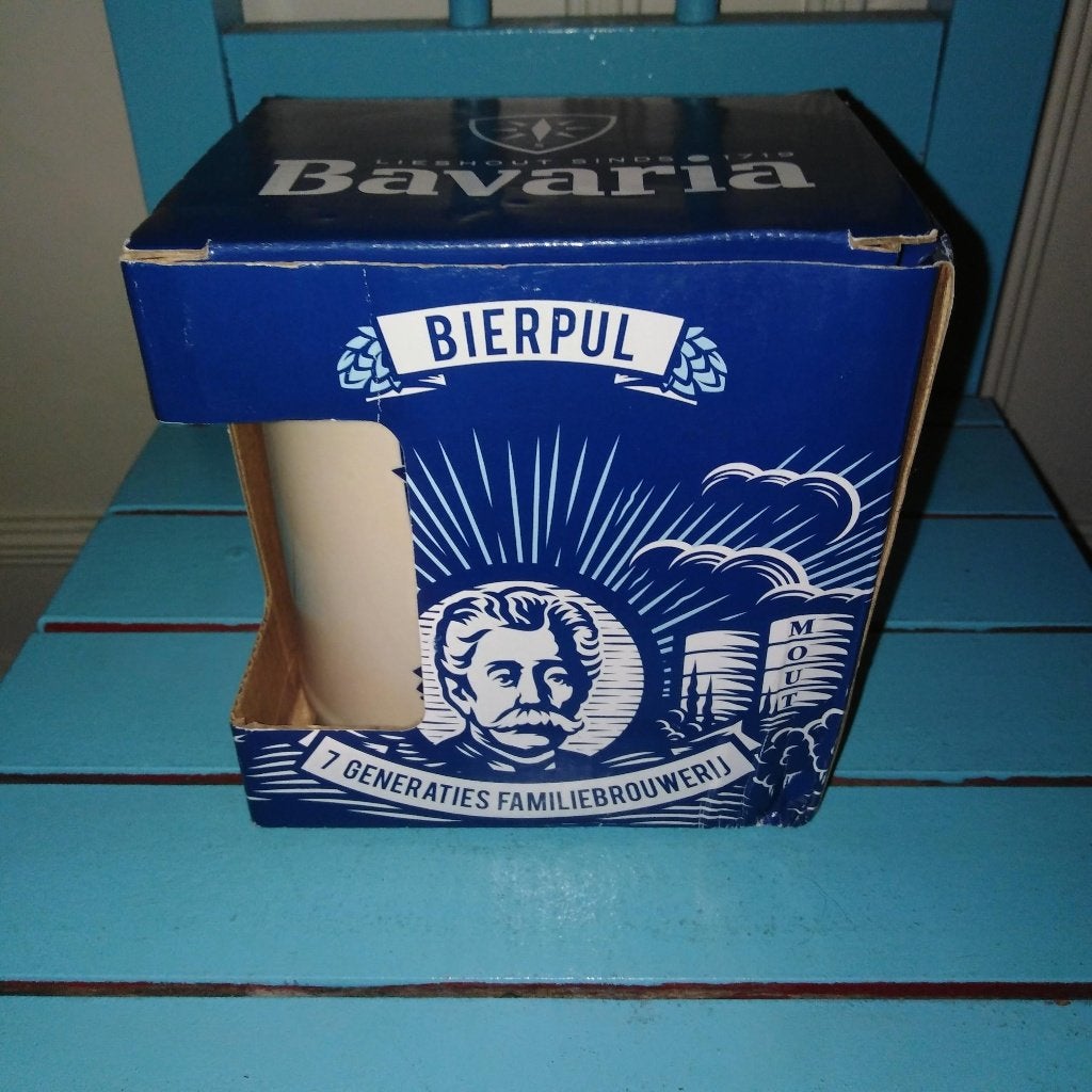 Bavaria bierpul 7 generaties familiebrouwerij 1719/2019, Verzamelen, Biermerken, Ophalen, Zo goed als nieuw, Pul(len), Bavaria