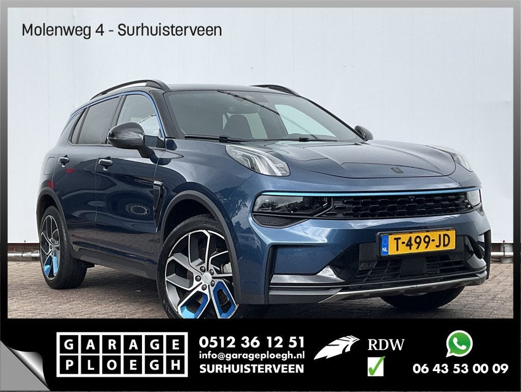 Lynk & Co 01 1.5 PHEV 262PK Adapt.Cruise 360° Cam Carplay P, Auto's, Lynk & Co, Euro 6, Blauw, 120 €/maand, Origineel Nederlands