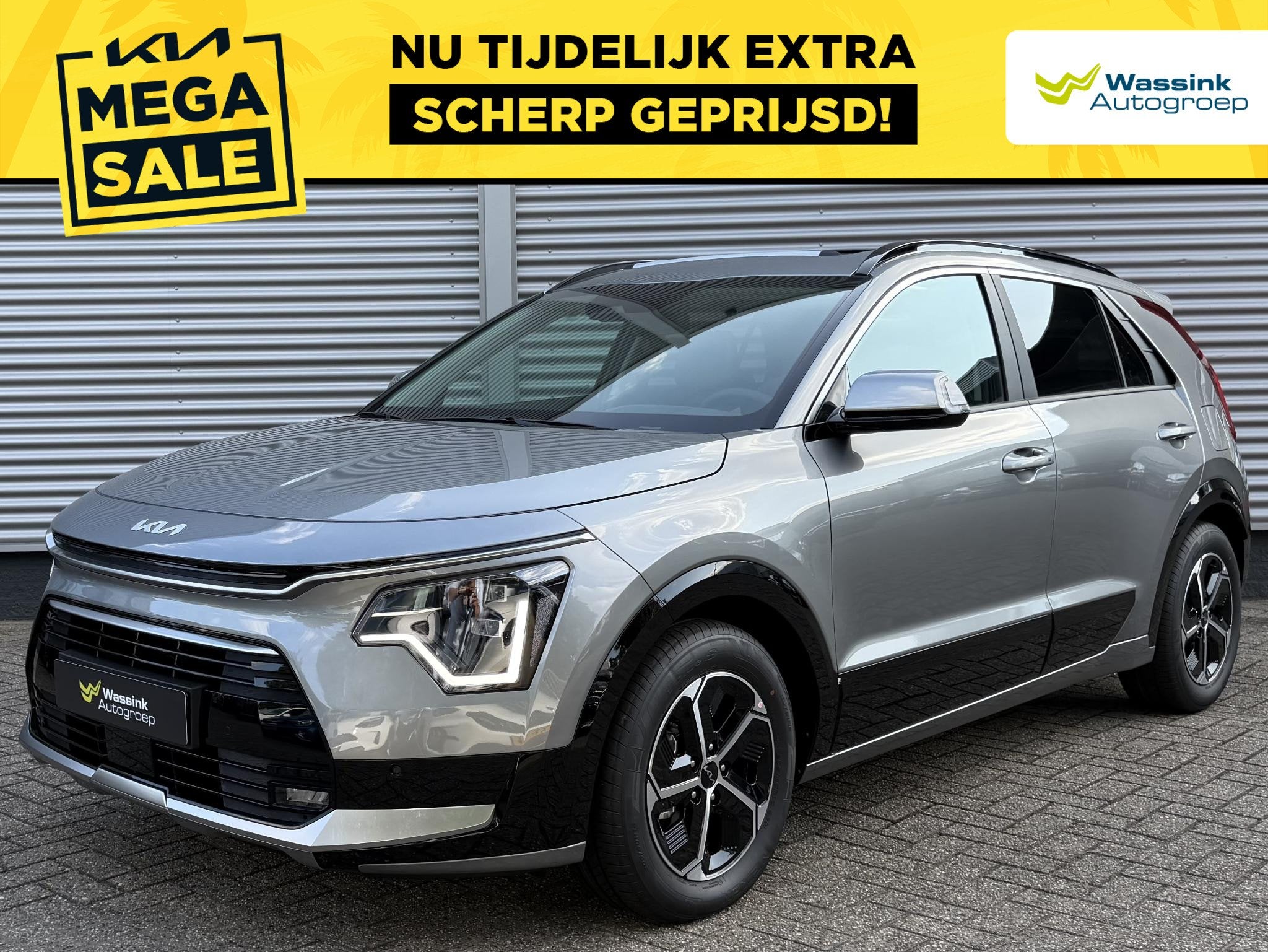 Kia Niro 1.6 GDi Hybrid DynamicPlusLine | Schuif/Kanteldak |