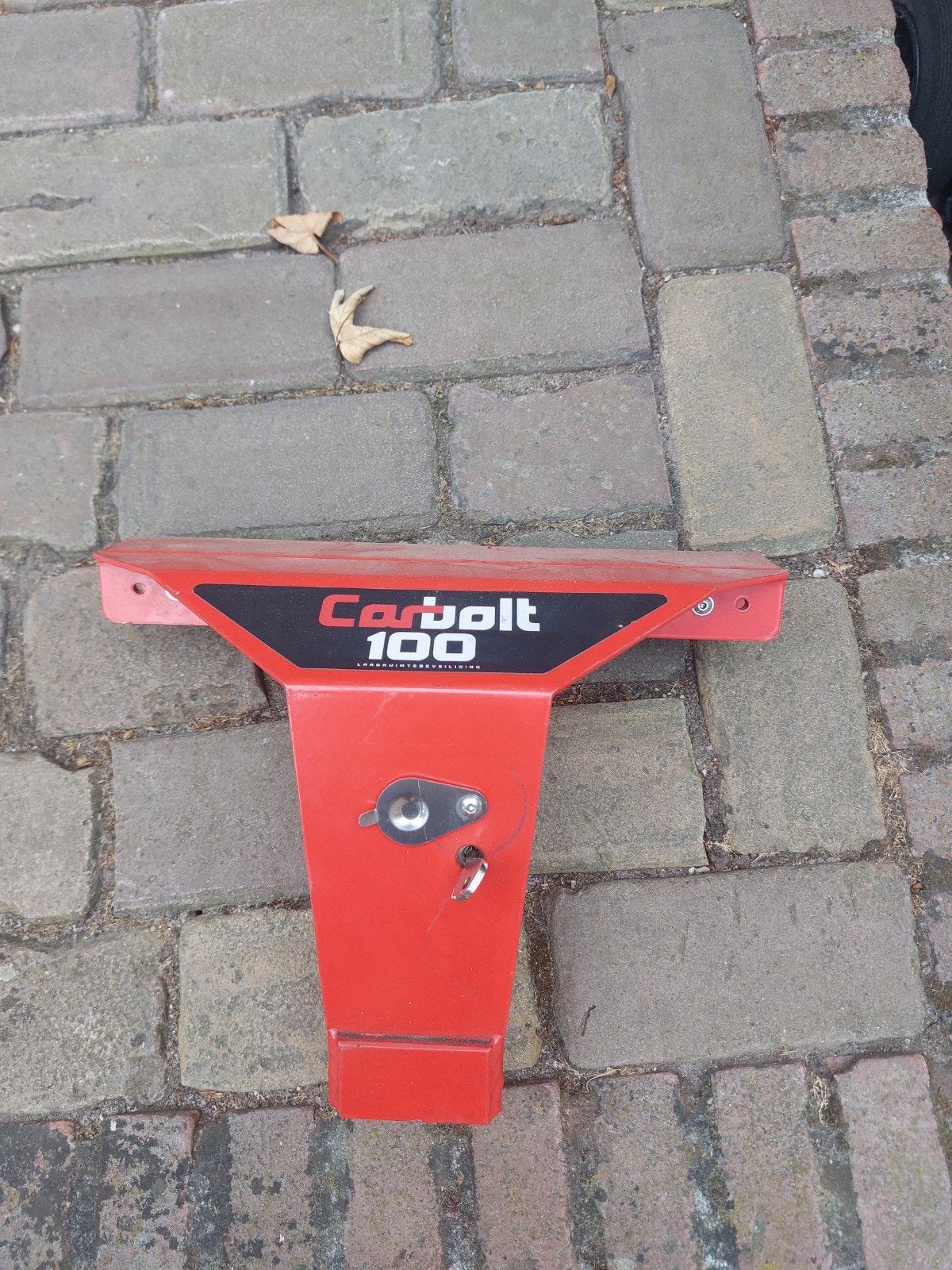 Carbolt 100 trekhaakslot voor bus, Ophalen of Verzenden, Gebruikt