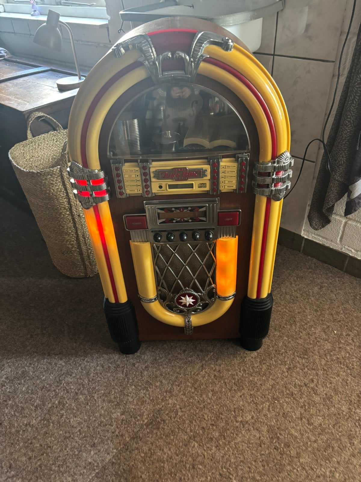 Ricatech jukebox  zie beschrijving, Ophalen, Zo goed als nieuw, 1970 tot heden, Overige merken