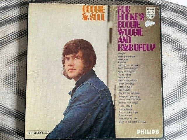 Dubbel lp in box van Rob Hoeke, Ophalen of Verzenden, Gebruikt, Blues, LP