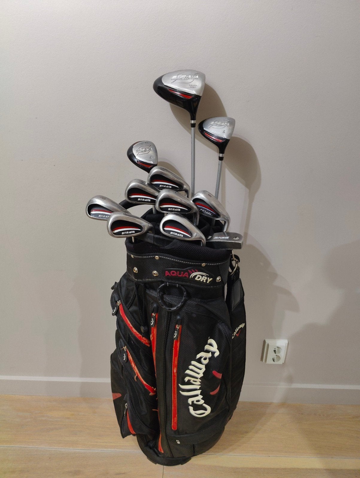 Complete MODERNE golfset Callaway strata / heren