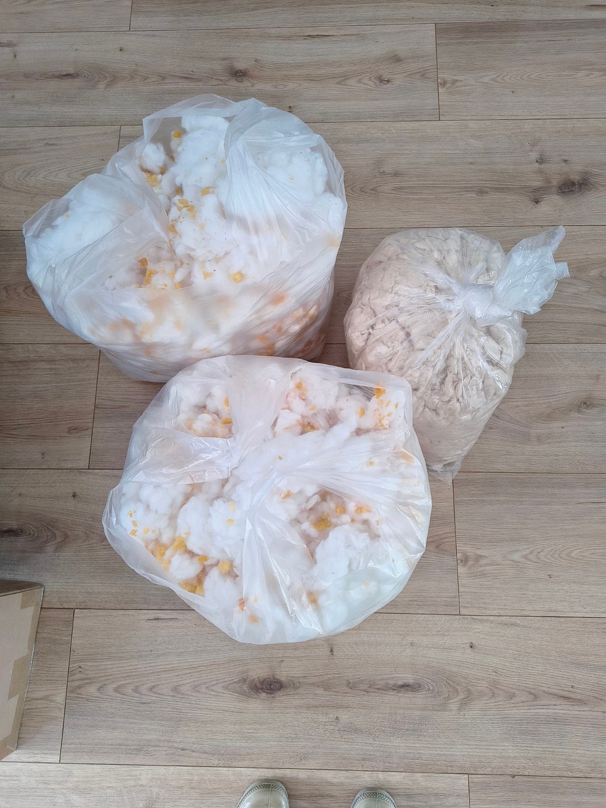 Vulling voor kussen, zacht synthetisch en natuurlijk kapok, Ophalen