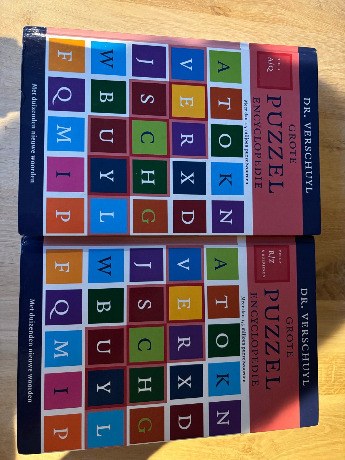 Grote Puzzel Encyclopedie Dr. Verschuyll - Deel 1 & 2, Boeken, Ophalen of Verzenden, Zo goed als nieuw, Algemeen, Complete serie
