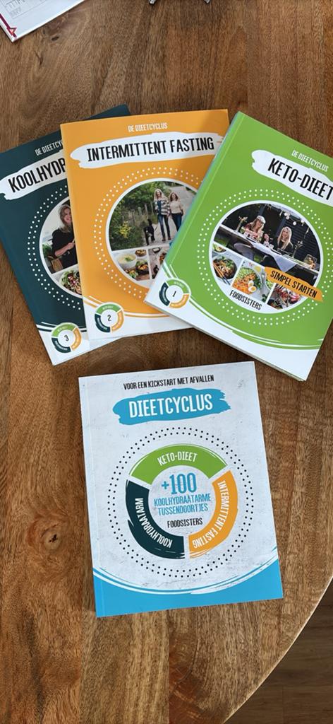 De Dieetcyclus: Keto, Intermittent Fasting, Koolhydraatarm, Ophalen of Verzenden, Zo goed als nieuw, Dieet en Voeding