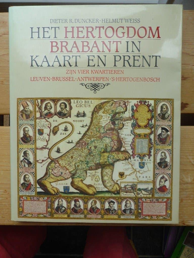Het hertogdom Brabant in kaart en prent, Ophalen of Verzenden, Zo goed als nieuw