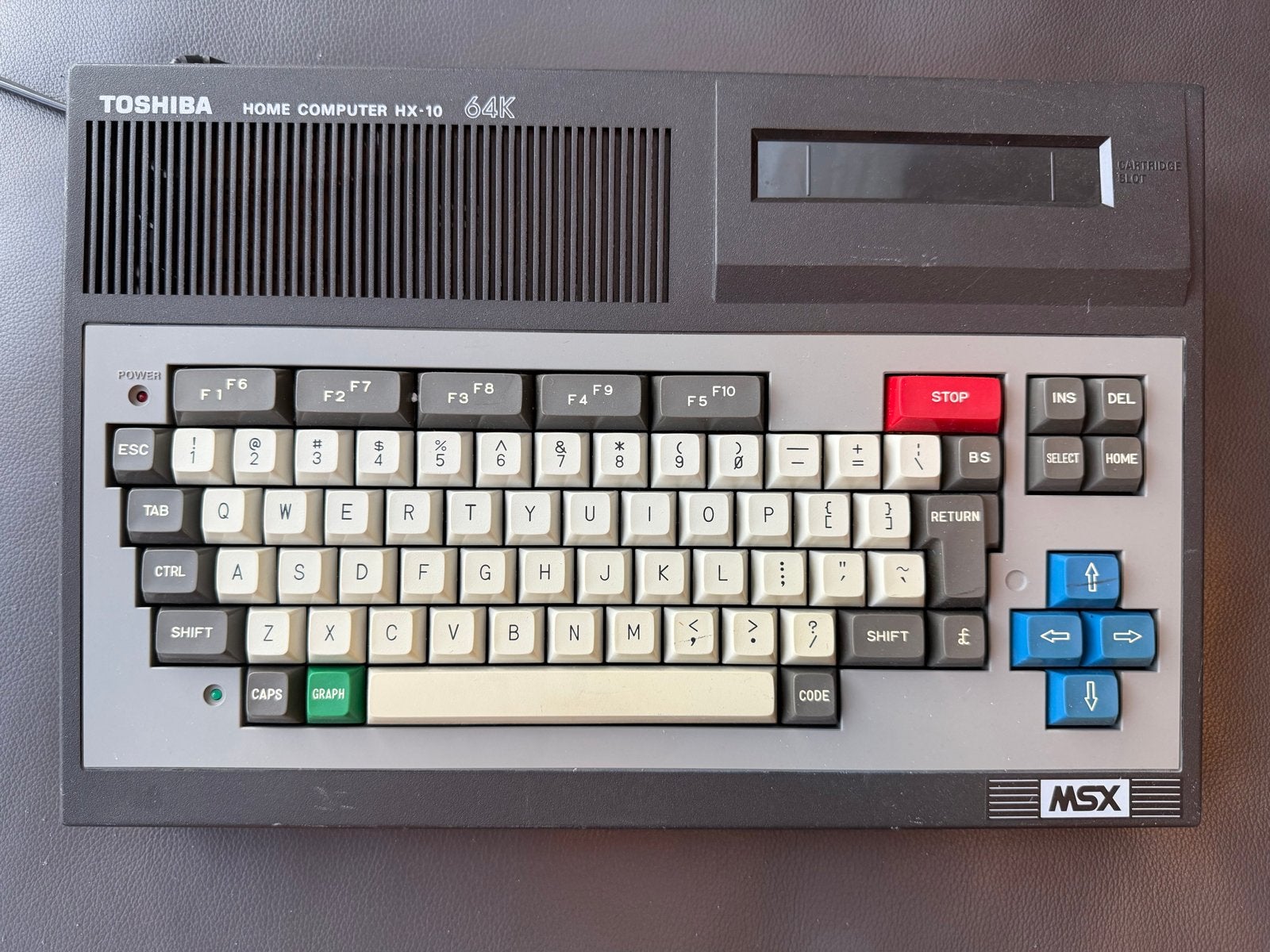 Toshiba HX-10 MSX Home Computer 64K, Computers en Software, Vintage Computers, Ophalen of Verzenden