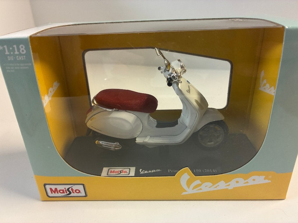 59640: Vespa Primavera 150 - 2014 - Maisto 1:18, Info@maisto.nl, Maisto, De Steenbok 26, 5215 ME ‘s-Hertogenbosch, Nieuw