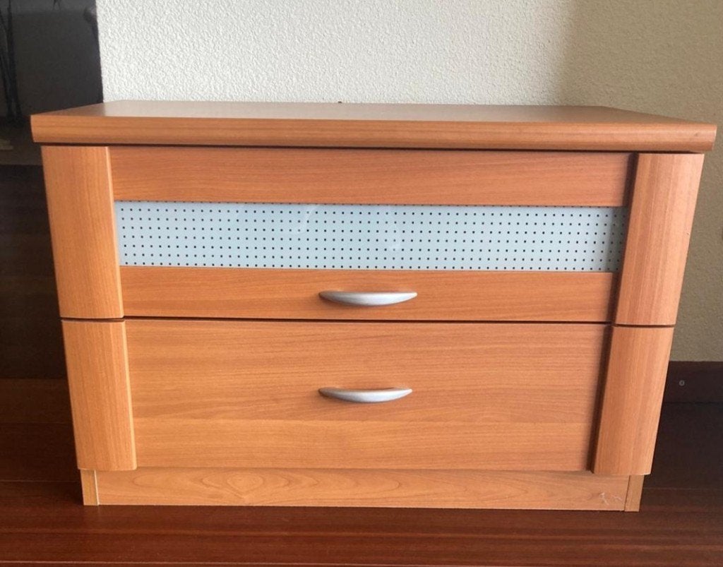 2 leuke nachtkastjes, Huis en Inrichting, Slaapkamer | Nachtkastjes, Ophalen, Gebruikt, 45 tot 65 cm, Minder dan 55 cm